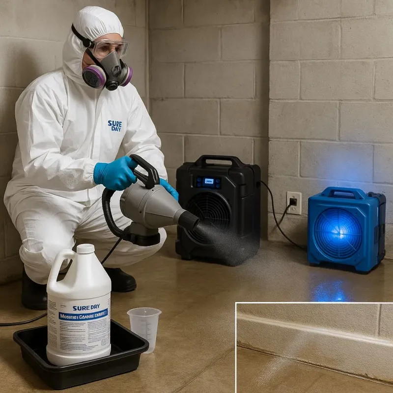 Sanitization and Odor Removal process in Pleasanton, TX